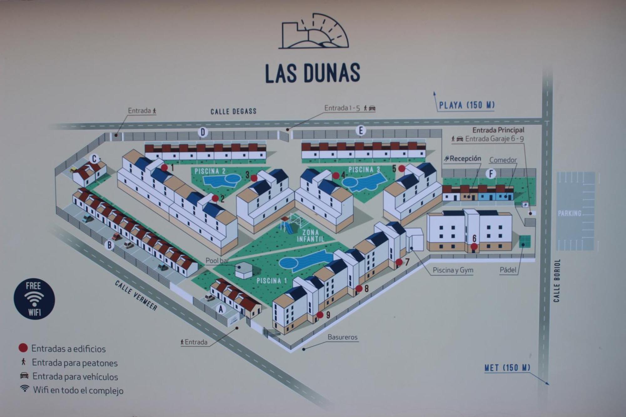 M515 Apartamento Las Dunas Oliva Nova Exterior foto
